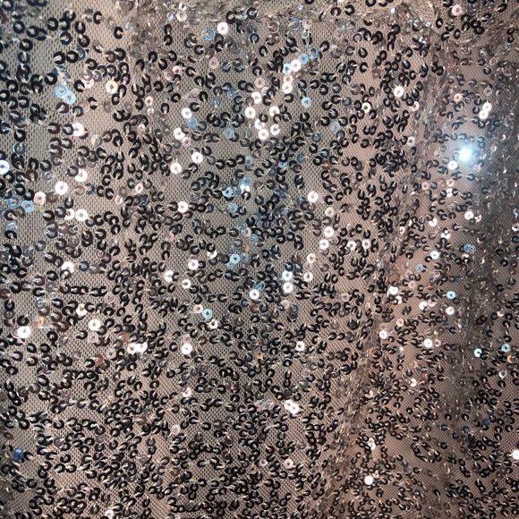 JESSICA HOWARD DRESS Size 16 Regular.waist 16” 18”Pit 2 Pit 38”L.Silver Sequin. - Picture 4 of 8